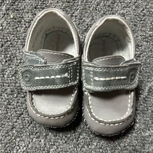 pediped Originals Norm Grey infant/baby shoe 6-12months